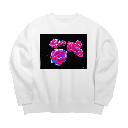 悪夢(前面プリント・ワンポイントなし) Big Crew Neck Sweatshirt