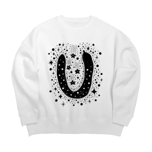 ちょっと馬っ蹄～。きゅうり言われても・・・。 Big Crew Neck Sweatshirt