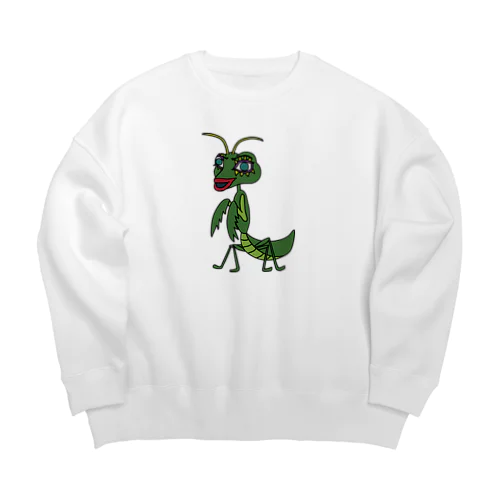 カマきり Big Crew Neck Sweatshirt