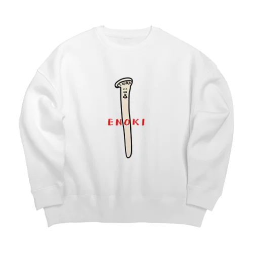 エノキくん Big Crew Neck Sweatshirt