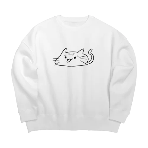 かけちゃんスライム Big Crew Neck Sweatshirt