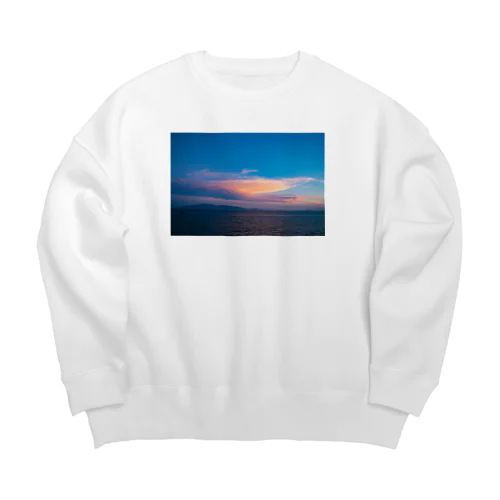 clouds Big Crew Neck Sweatshirt