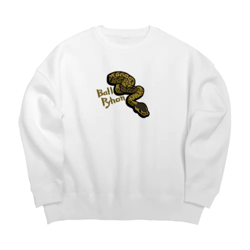 ボールパイソン(ノーマル) Big Crew Neck Sweatshirt