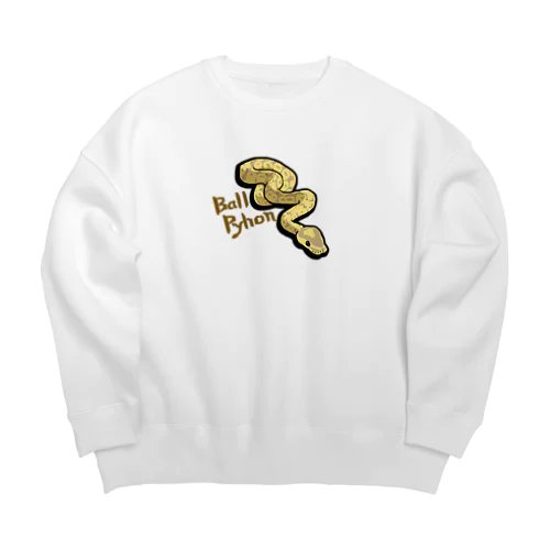 ボールパイソン(バナナ) Big Crew Neck Sweatshirt