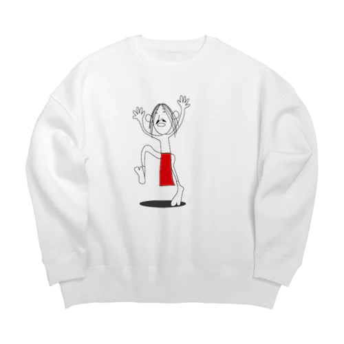 Oh!殿様 Big Crew Neck Sweatshirt