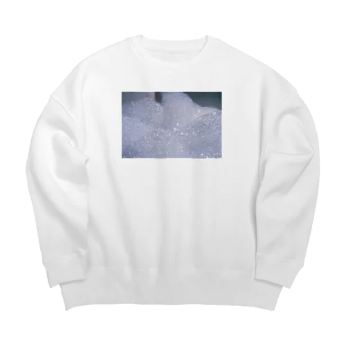 泡風呂 Big Crew Neck Sweatshirt