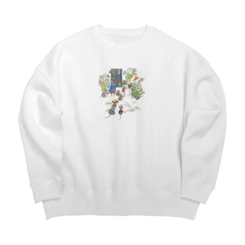 まい専用 Big Crew Neck Sweatshirt