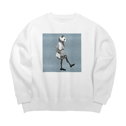 Fashion-panda Big Crew Neck Sweatshirt