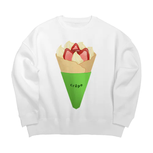 クレープ Big Crew Neck Sweatshirt