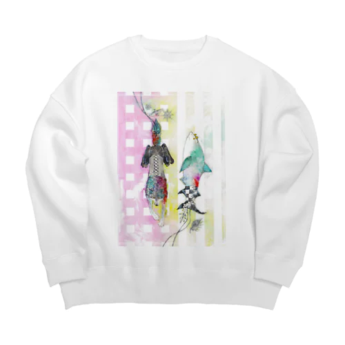 Wolf & Bull shark Big Crew Neck Sweatshirt