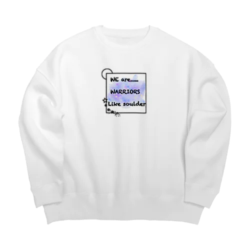 大胆不敵な勇者 Big Crew Neck Sweatshirt