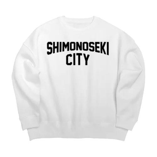 下関市 SHIMONOSEKI CITY Big Crew Neck Sweatshirt