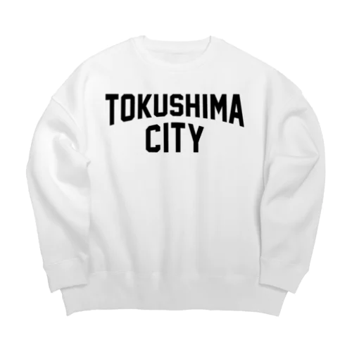 徳島市 TOKUSHIMA CITY Big Crew Neck Sweatshirt