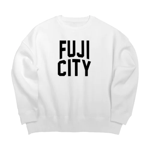 富士市 FUJI CITY Big Crew Neck Sweatshirt