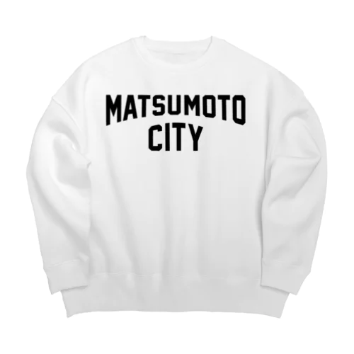 松本市 MATSUMOTO CITY Big Crew Neck Sweatshirt