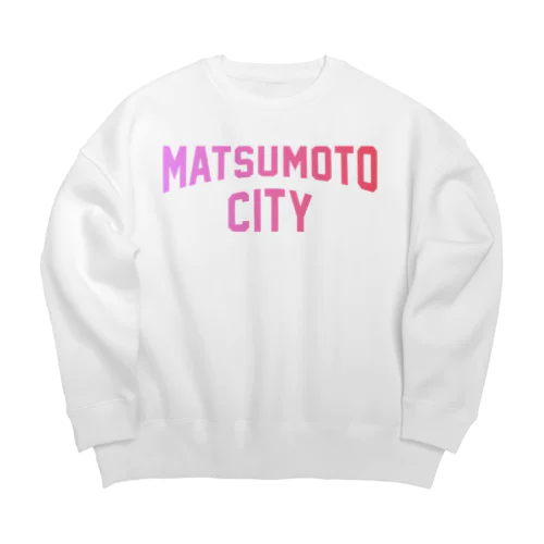 松本市 MATSUMOTO CITY Big Crew Neck Sweatshirt