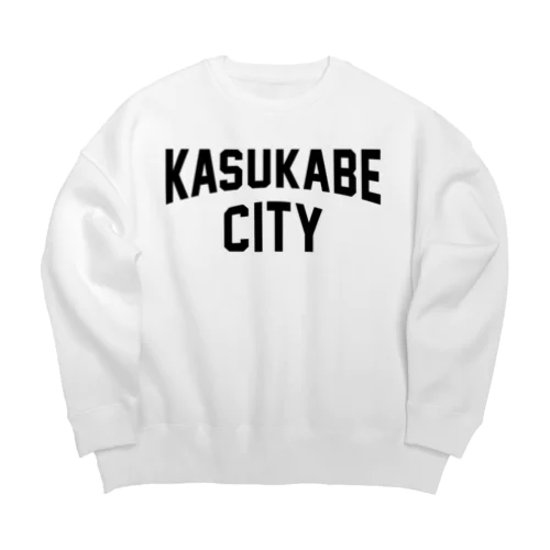 春日部市 KASUKABE CITY Big Crew Neck Sweatshirt