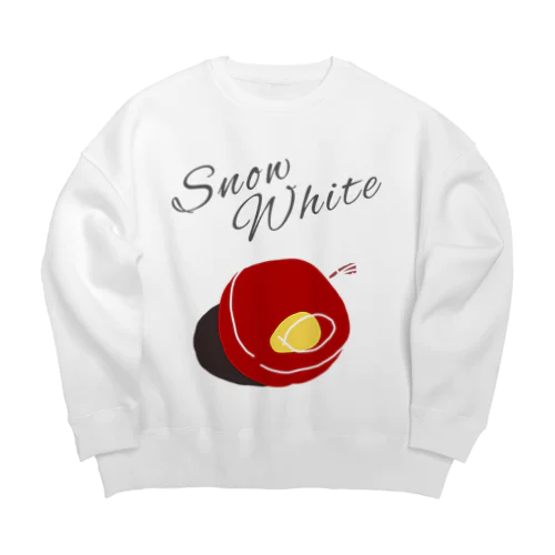 スノーホワイト Big Crew Neck Sweatshirt