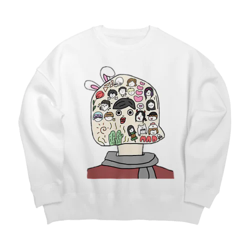 MAD其の弐 Big Crew Neck Sweatshirt