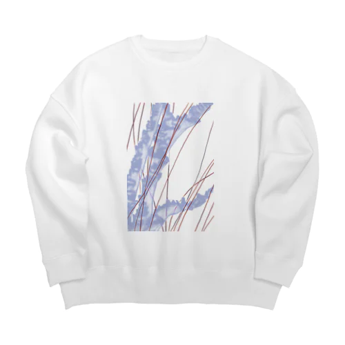 クラゲ Big Crew Neck Sweatshirt