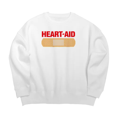 HEART-AID Big Crew Neck Sweatshirt