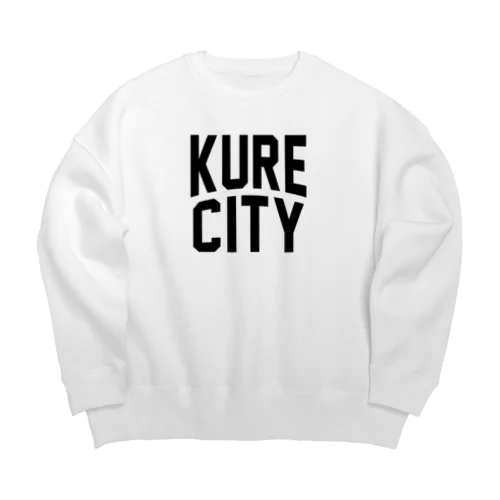 呉市 KURE CITY Big Crew Neck Sweatshirt