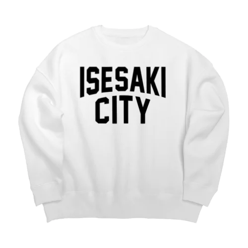 伊勢崎市 ISESAKI CITY Big Crew Neck Sweatshirt