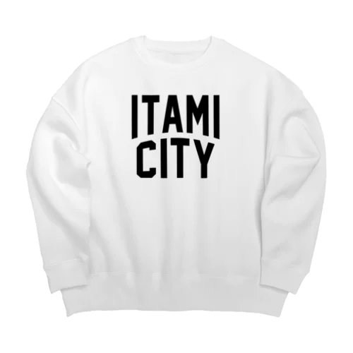 伊丹市 ITAMI CITY Big Crew Neck Sweatshirt