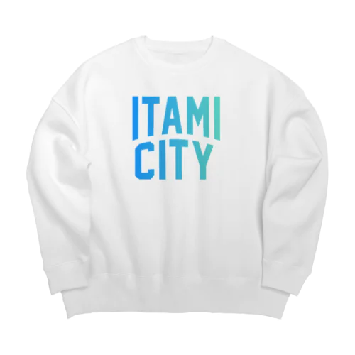 伊丹市 ITAMI CITY Big Crew Neck Sweatshirt