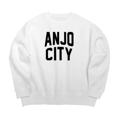 安城市 ANJO CITY Big Crew Neck Sweatshirt