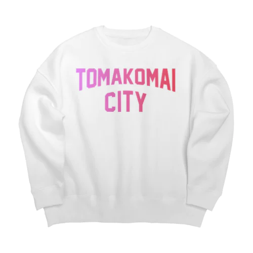苫小牧市 TOMAKOMAI CITY Big Crew Neck Sweatshirt