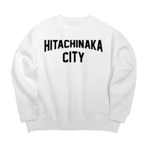 ひたちなか市 HITACHINAKA CITY Big Crew Neck Sweatshirt