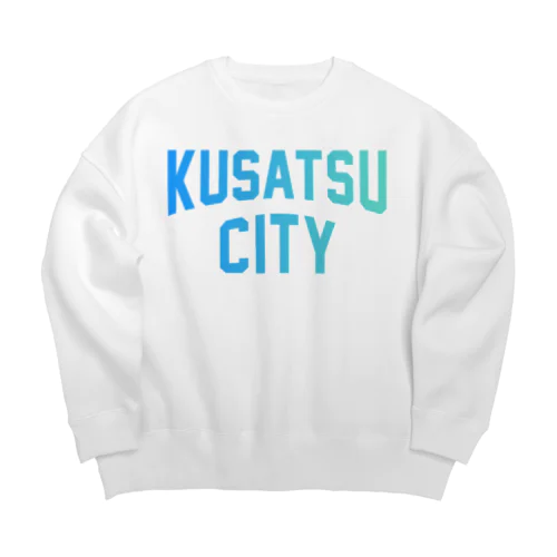  草津市 KUSATSU CITY Big Crew Neck Sweatshirt