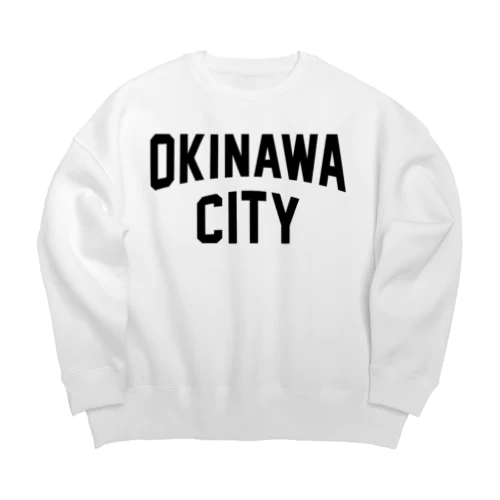 沖縄市 OKINAWA CITY Big Crew Neck Sweatshirt