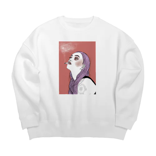 XXXを待ちながら Big Crew Neck Sweatshirt