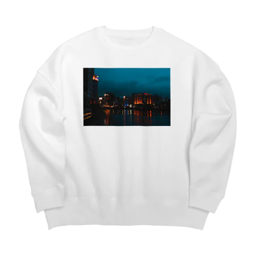 知らない男と歩いた街 Big Crew Neck Sweatshirt