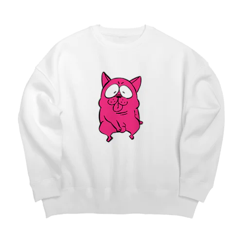 こねこねトレーナー Big Crew Neck Sweatshirt