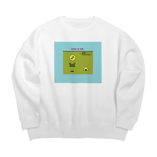 子ガニ育成ゲーム Big Crew Neck Sweatshirt