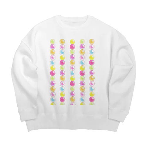 魔法少女の不思議な魔法玉石 バトンマジーク Big Crew Neck Sweatshirt