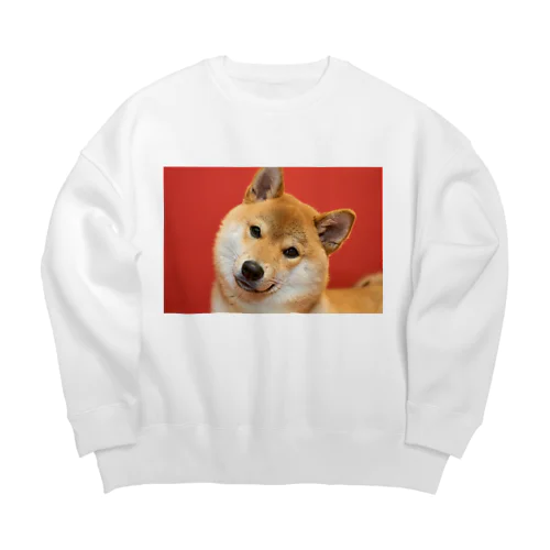 タロウって犬 Big Crew Neck Sweatshirt