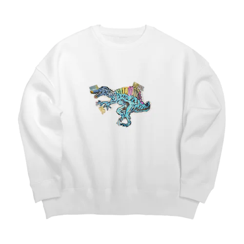 スピノサウルス Big Crew Neck Sweatshirt