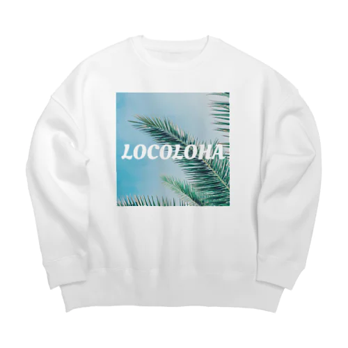 LOCOLOHA Big Crew Neck Sweatshirt