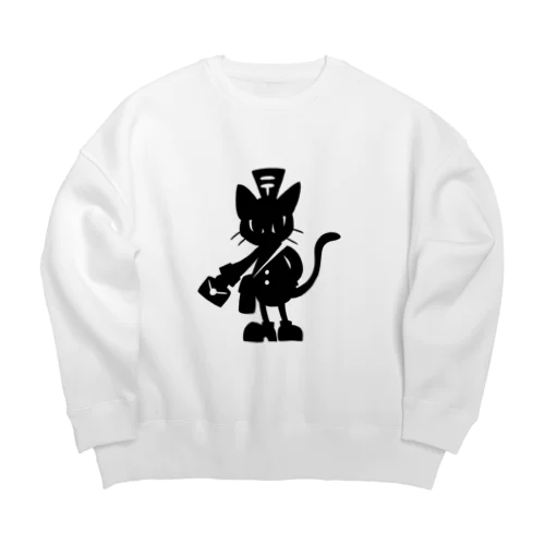 クロネコの郵便屋さん Big Crew Neck Sweatshirt