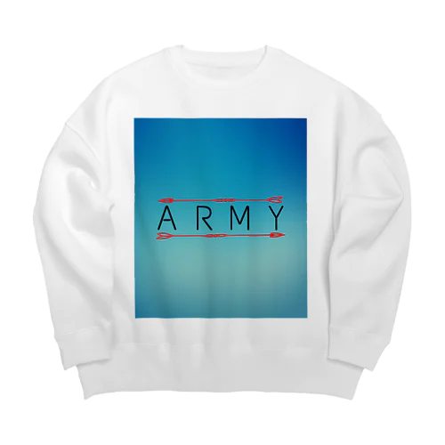 ARMY Big Crew Neck Sweatshirt