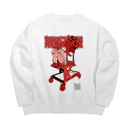 killer_２ Big Crew Neck Sweatshirt