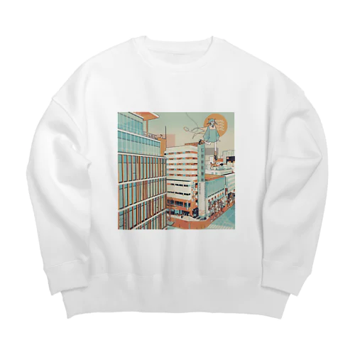 odekake Big Crew Neck Sweatshirt