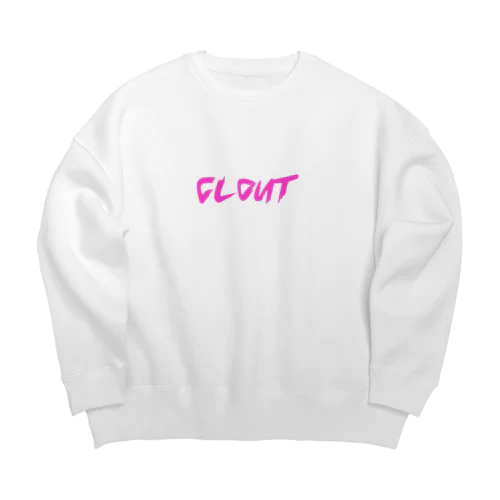 cloutロゴスウェット Big Crew Neck Sweatshirt