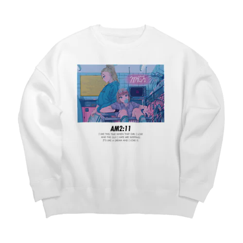 AM2:11 Big Crew Neck Sweatshirt