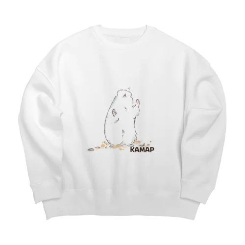 【KAMAP】すんすんジャンガリアン Big Crew Neck Sweatshirt