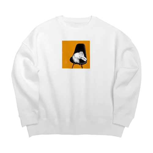 スコのみそ丸 Big Crew Neck Sweatshirt